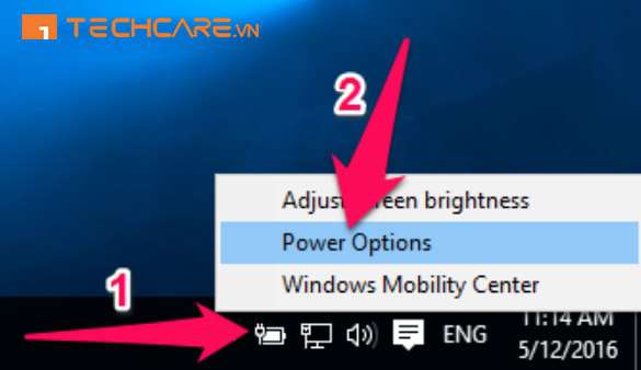 sửa lỗi pin laptop báo chéo đó