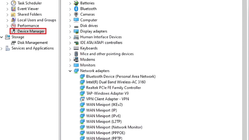 Các bước gỡ và cài đặt lại driver USB trong Device Manager bước 1 Các bước gỡ và cài đặt lại driver USB trong Device Manager bước 1