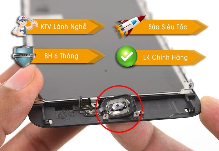 sửa nút home iphone tại đà nẵng