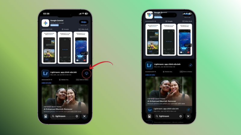 Tải Adobe Lightroom từ App Store