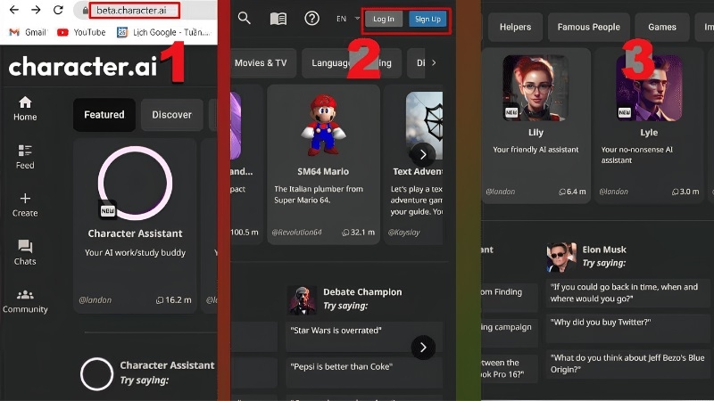 Cách cài Character AI trên máy tính (PC/Laptop) Cách cài Character AI trên máy tính (PC/Laptop)