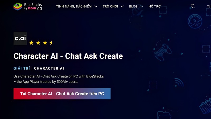 Cách cài Character AI trên máy tính (PC/Laptop) Cách cài Character AI trên máy tính (PC/Laptop)
