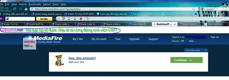 Tải tốc độ cao Fshare với Tools.sinhvienit.net