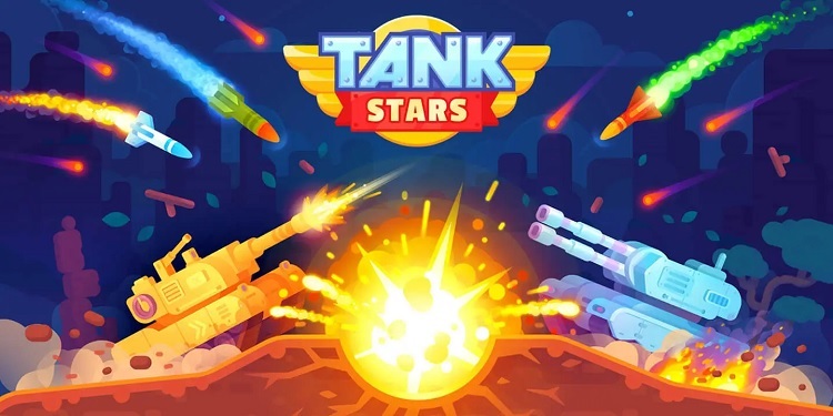 Game vui 2 người Tank Stars
