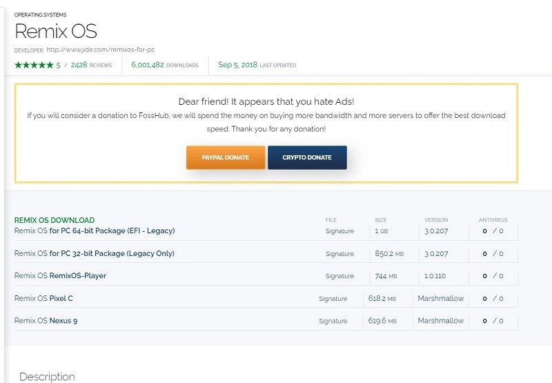 Download remix os player
