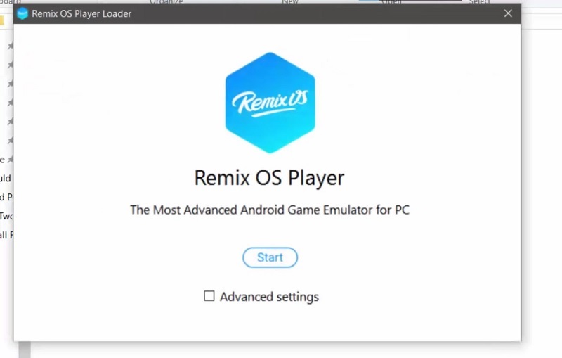 Truy cập vào mục Advanced settings