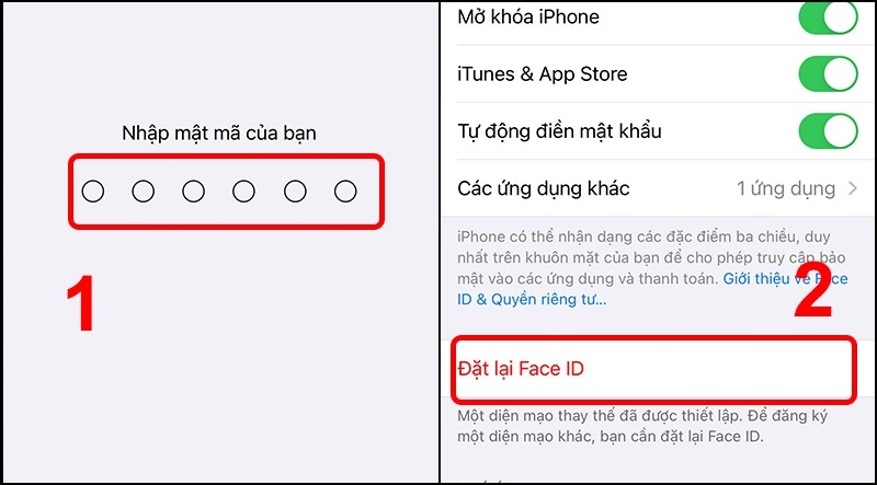 Cách khắc phục iPhone mất Face ID