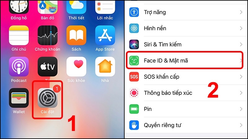 Cách khắc phục iPhone mất Face ID