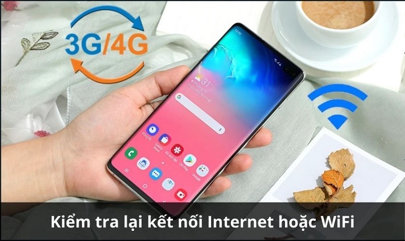 Kiểm tra kết nối mạng trên thiết bị
