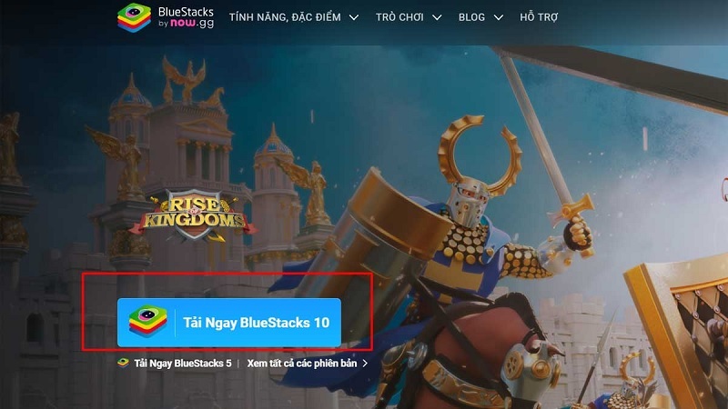 Cài đặt trình giả lập Android BlueStacks