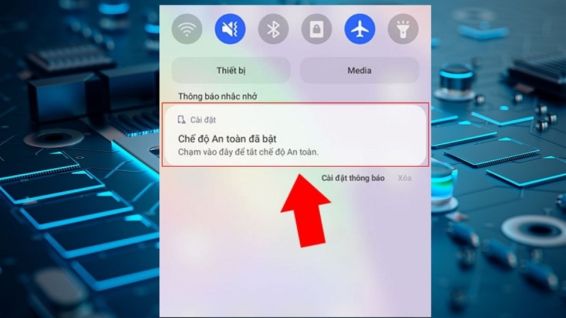 Cách bật/tắt chế độ an toàn trên Samsung Cách bật/tắt chế độ an toàn trên Samsung