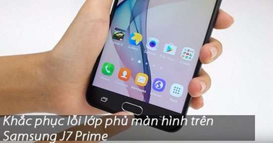 Tắt lớp phủ màn hình samsung j7