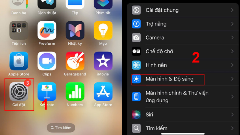 Tắt Night Shift