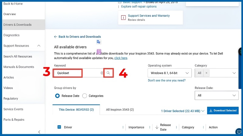 Dùng Dell QuickSet và Windows Mobility Center bước 2 Dùng Dell QuickSet và Windows Mobility Center bước 2