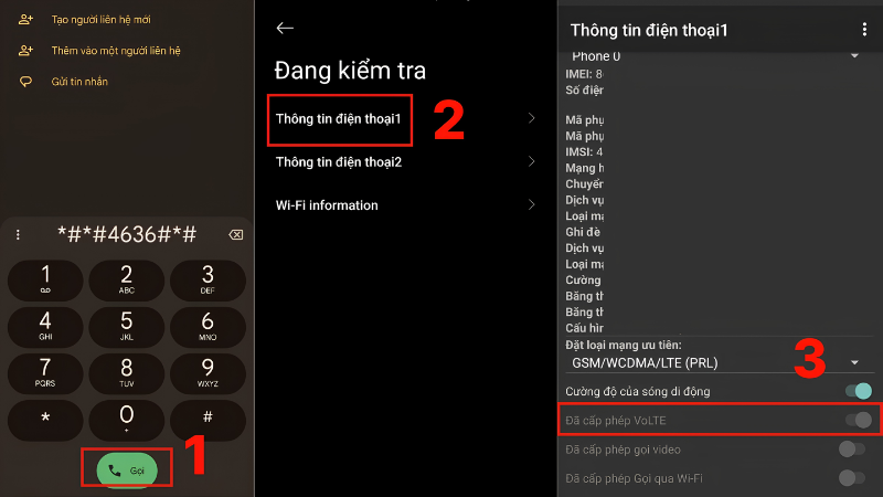 Tắt VoLTE Bằng Mã USSD
