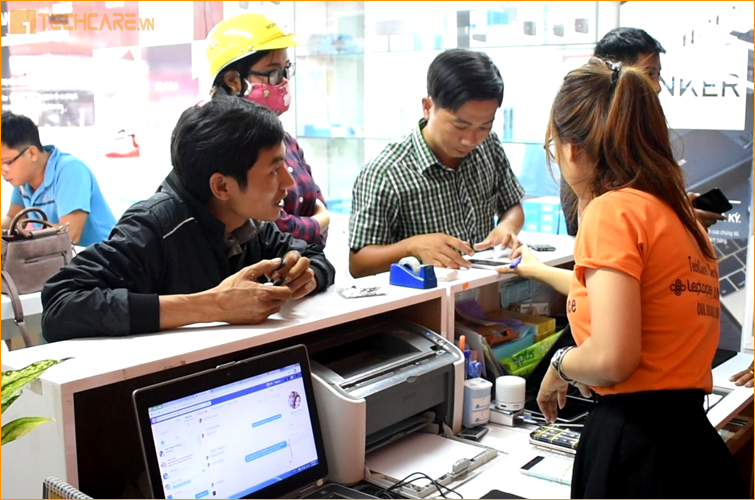 Thái độ làm việc chuyên nghiệp, tư vấn nhiệt tình tại Techcare