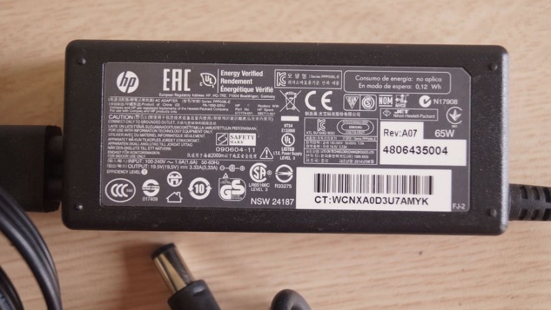 Cấu tạo Adapter sạc laptop HP