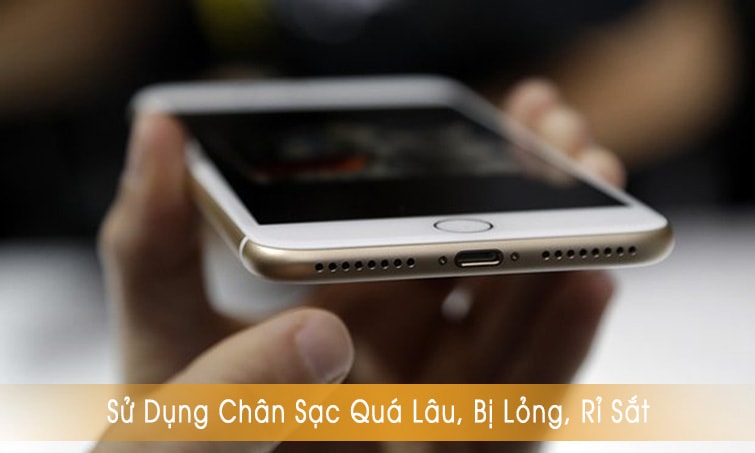 thay cáp chân sạc iphone tại đà nẵng