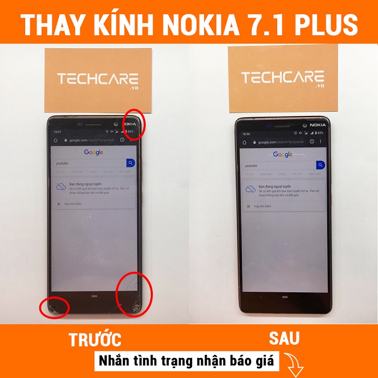 Tại sao nên sử dụng dịch vụ ép kính Nokia tại Techcare?
