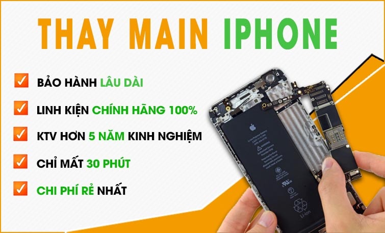 thay main iphone tại đà nẵng