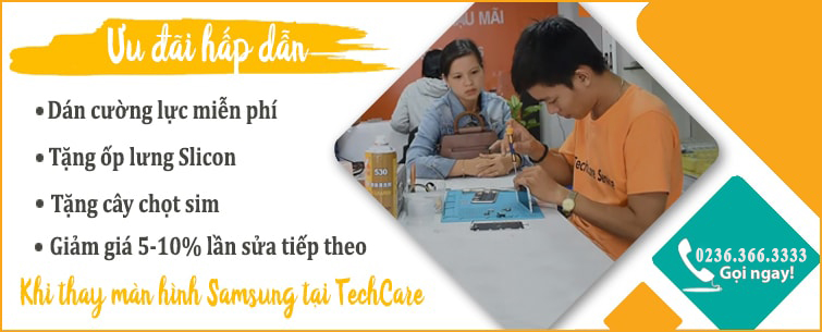 sửa chữa thay thế màn hình samsung Đà Nẵng