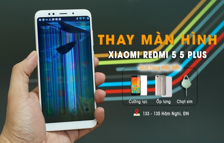 thay màn hình cảm ứng xiaomi redmi 5 plus
