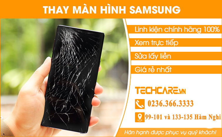 Thay màn hình điện thoại Samsung tại Đà nẵng