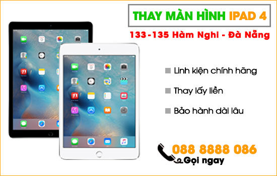 Địa chỉ thay màn hình Ipad chính hãng tại Đà Nẵng