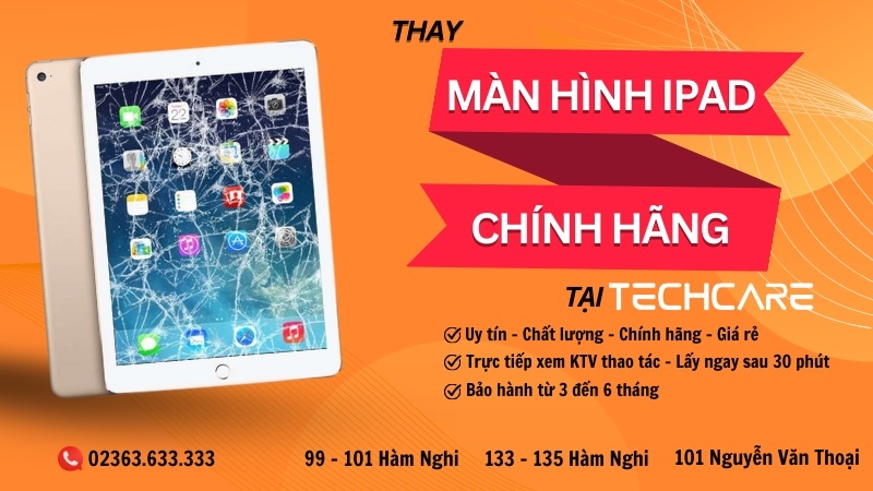 Thay màn hình iPad giá rẻ nhất tại Đà Nẵng Thay màn hình iPad giá rẻ nhất tại Đà Nẵng