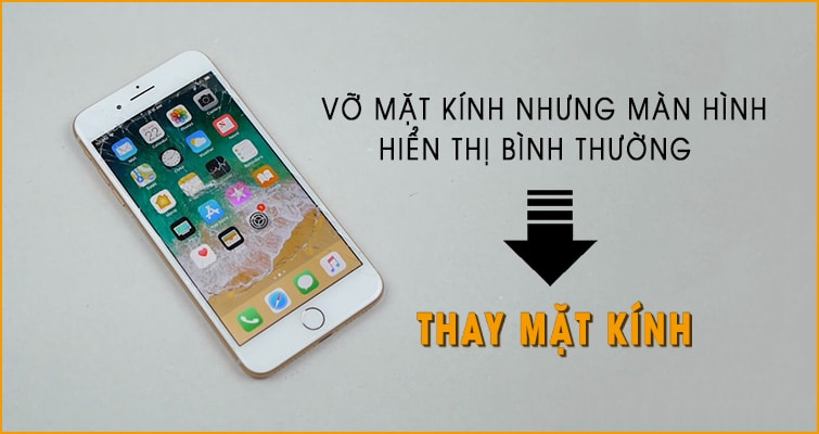 thay màn hình mặt kính iphone 8 tại đà nẵng