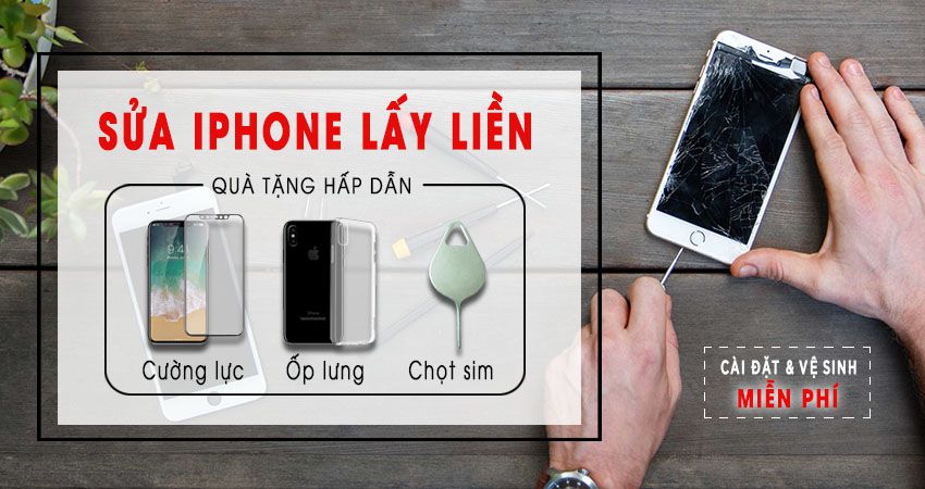 Thay màn hình iphone chính hãng tại Đà Nẵng