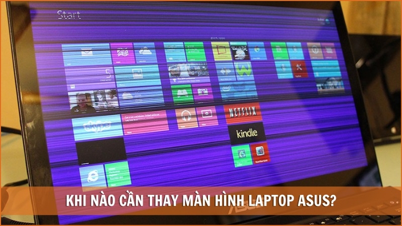 Khi nào cần thay màn hình laptop Asus?