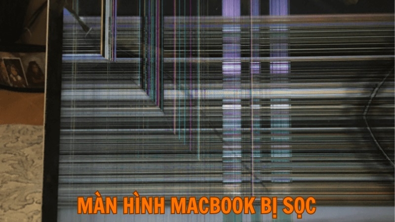 Màn hình Macbook bị sọc Màn hình Macbook bị sọc