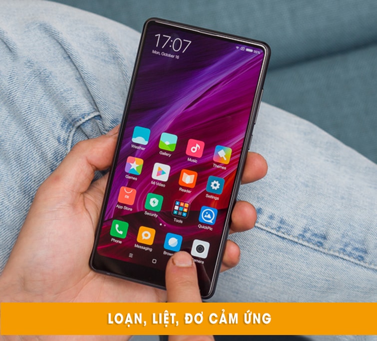 thay màn hình mặt kính cảm ứng xiaomi mi mix 2