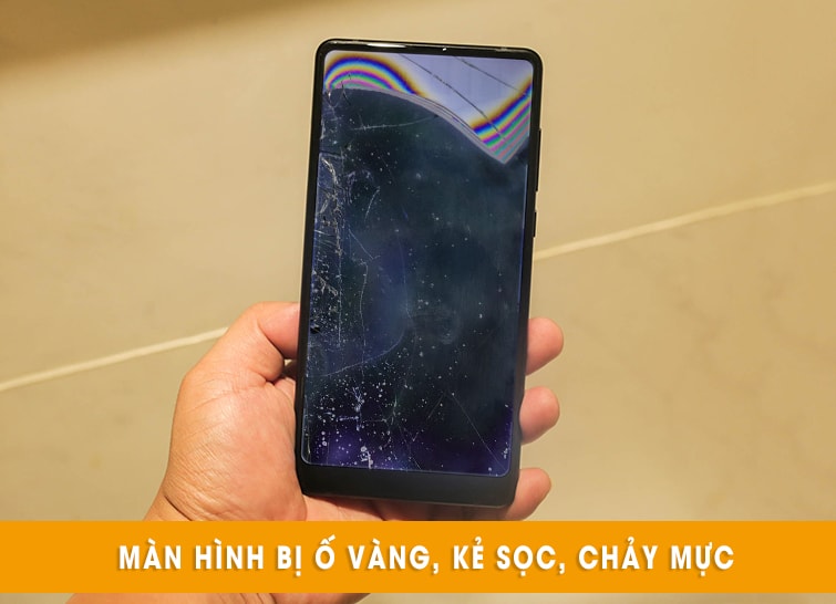thay màn hình mặt kính cảm ứng xiaomi mi mix 2