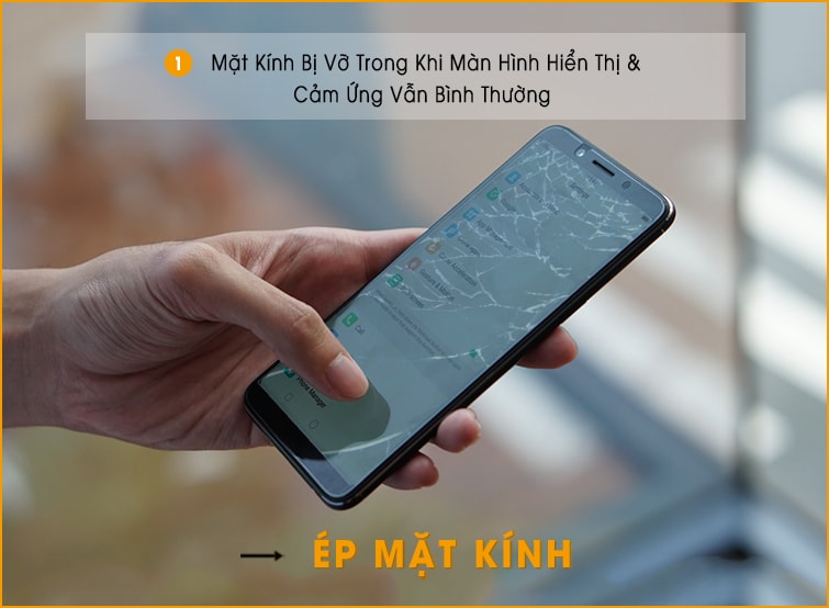 thay màn hình mặt kính oppo f5