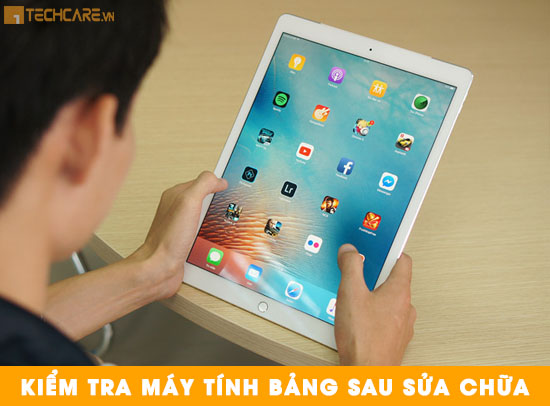 Quy trình thay màn hình máy tính bảng