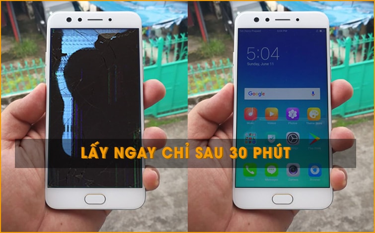 thay màn hình oppo f3