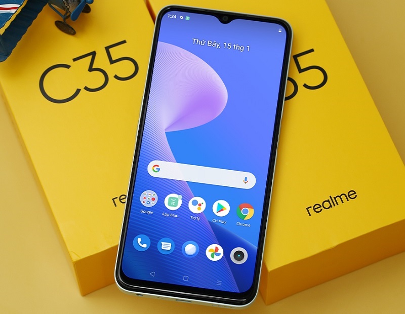 Trường hợp cần thay màn hình Realme C35