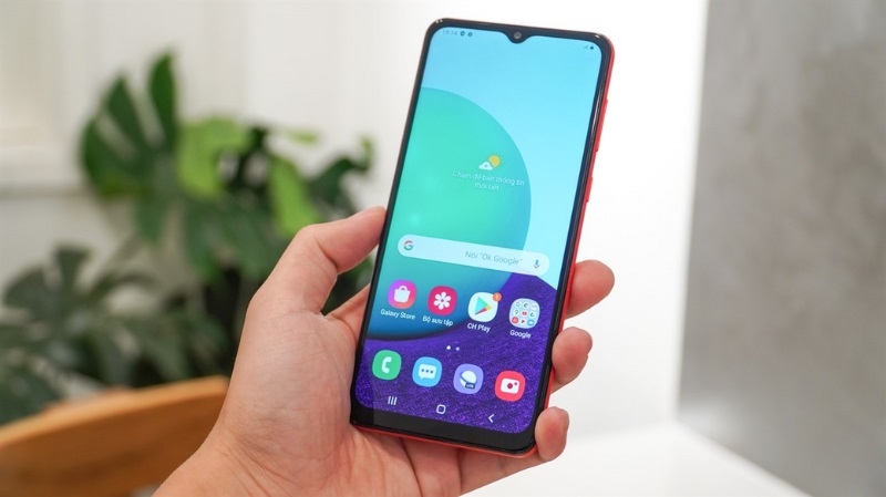 Biểu hiện cần thay màn hình Samsung Galaxy A02 Biểu hiện cần thay màn hình Samsung Galaxy A02