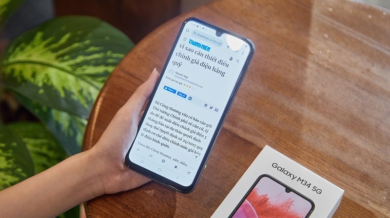 Dấu hiệu và nguyên nhân cần thay màn hình Samsung Galaxy M34