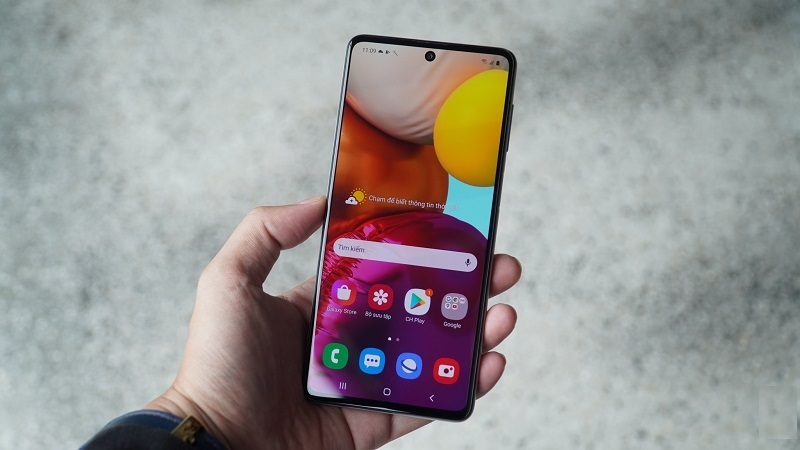 Một số dấu hiệu dẫn đến màn hình điện thoại Samsung Galaxy M52 bị hỏng