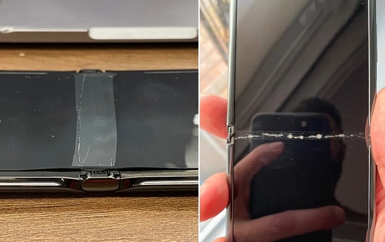 Nguyên nhân màn hình Samsung Z Flip bị hỏng