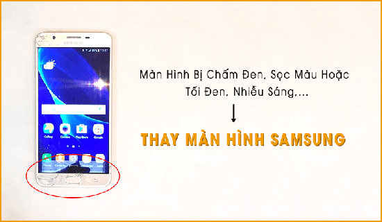 Thay màn hình Samsung J7 Prime