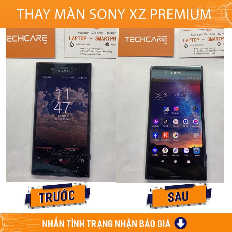 Tại sao nên thay màn hình điện thoại Sony tại Techcare?