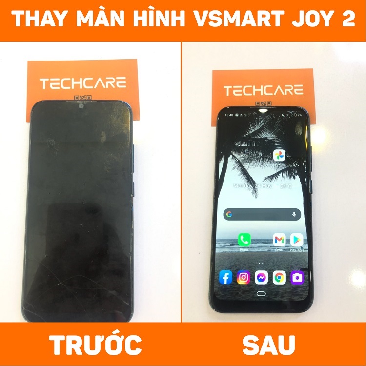 Thay màn hình điện thoại Vsmart tại Techcare