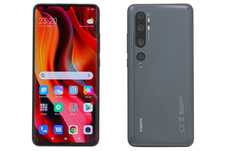 Các lỗi thường gặp trên màn hình Xiaomi Mi Note 10 Pro
