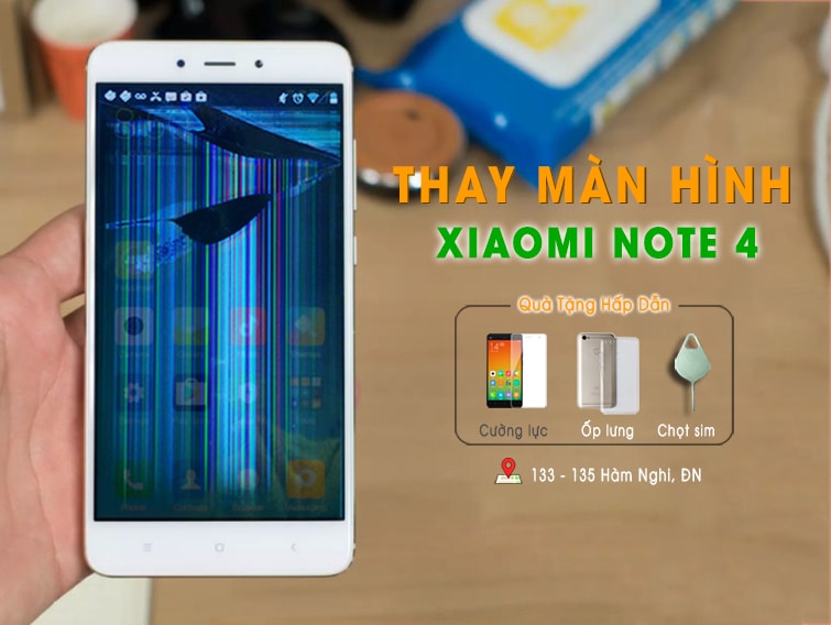 thay màn hình xiaomi redmi note 4
