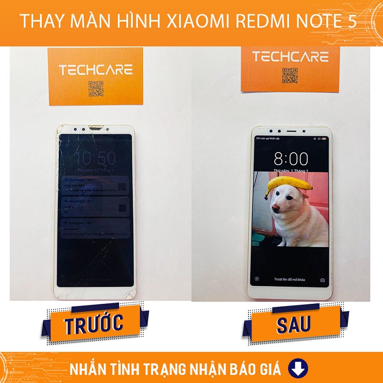 Dịch vụ thay màn hình Xiaomi tại Đà Nẵng giá rẻ