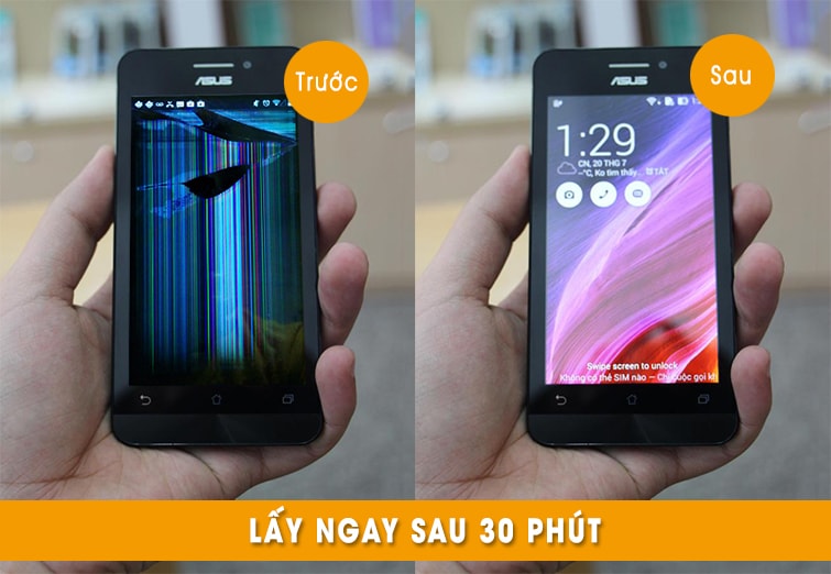 thay màn hình zenfone 4.5